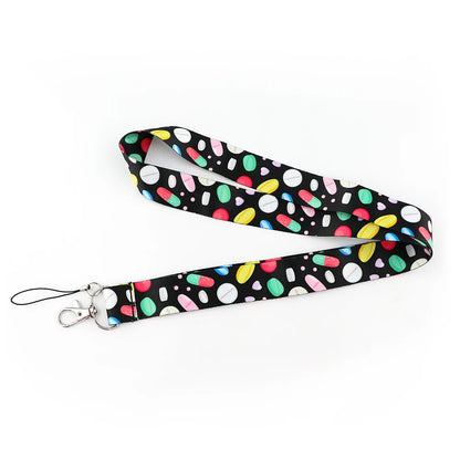 LB2290 Nurse Neck Strap Lanyards for ID Cards and Keys