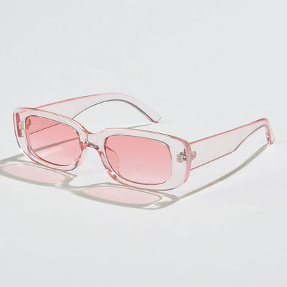 Trendy Small Square Sunglasses for Women and Men, UV400 Protection