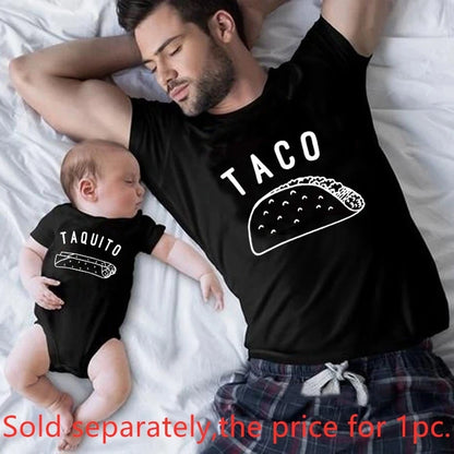 Matching Dad and Baby Daughter Tshirts