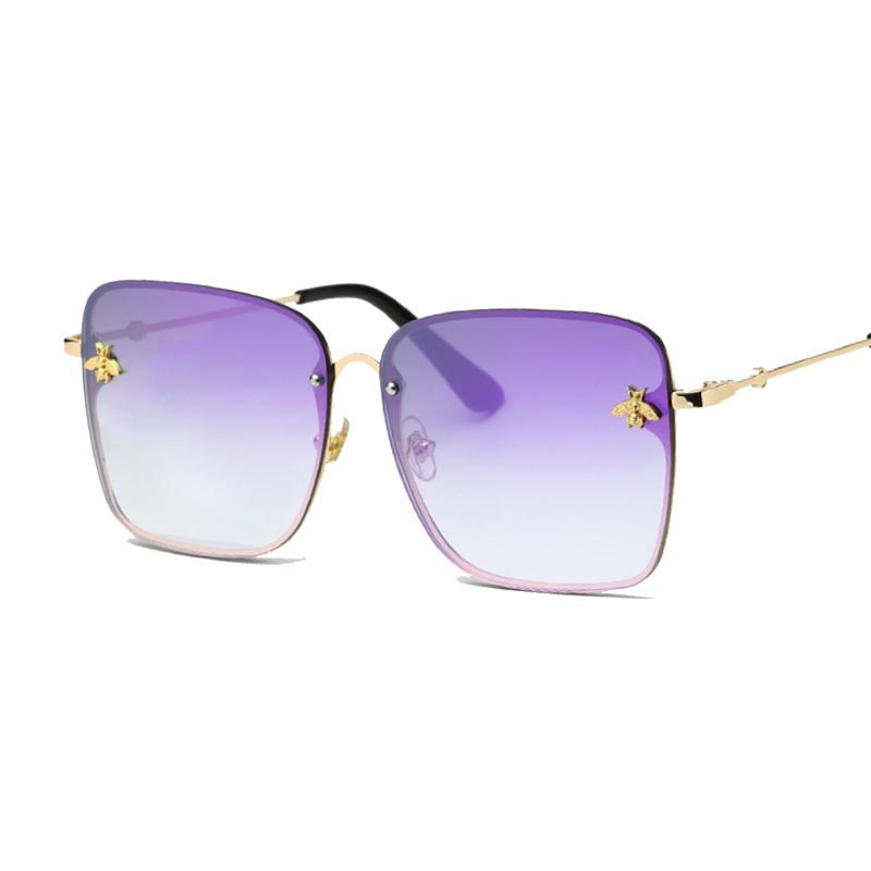 Added Collection Eyewear Classic Black Aviator Sunglasses