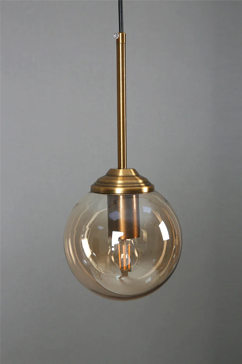 Nordic Modern Glass Ball Island Pendant
