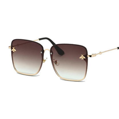 Added Collection Eyewear Classic Black Aviator Sunglasses