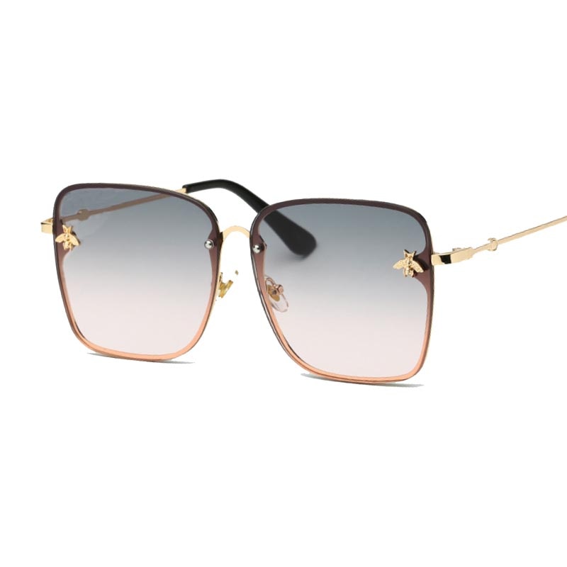 Added Collection Eyewear Classic Black Aviator Sunglasses