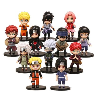 Naruto Shippuden - 12pcs/set Anime Figure