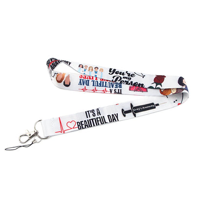 LB2290 Nurse Neck Strap Lanyards for ID Cards and Keys