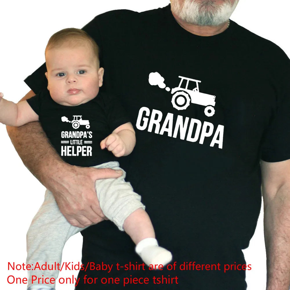 Matching Dad and Baby Daughter Tshirts