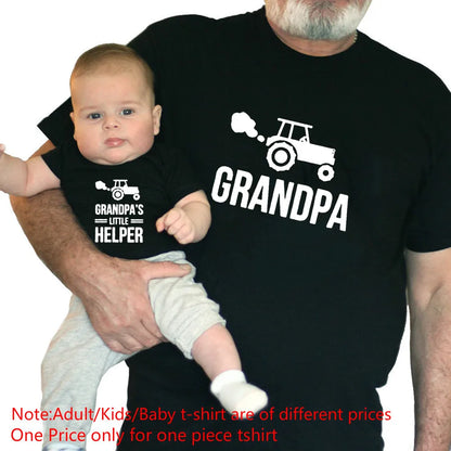 Matching Dad and Baby Daughter Tshirts