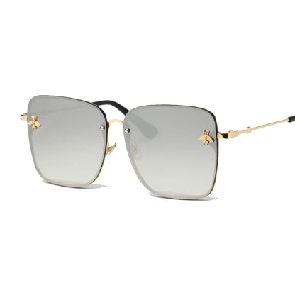 Added Collection Eyewear Classic Black Aviator Sunglasses