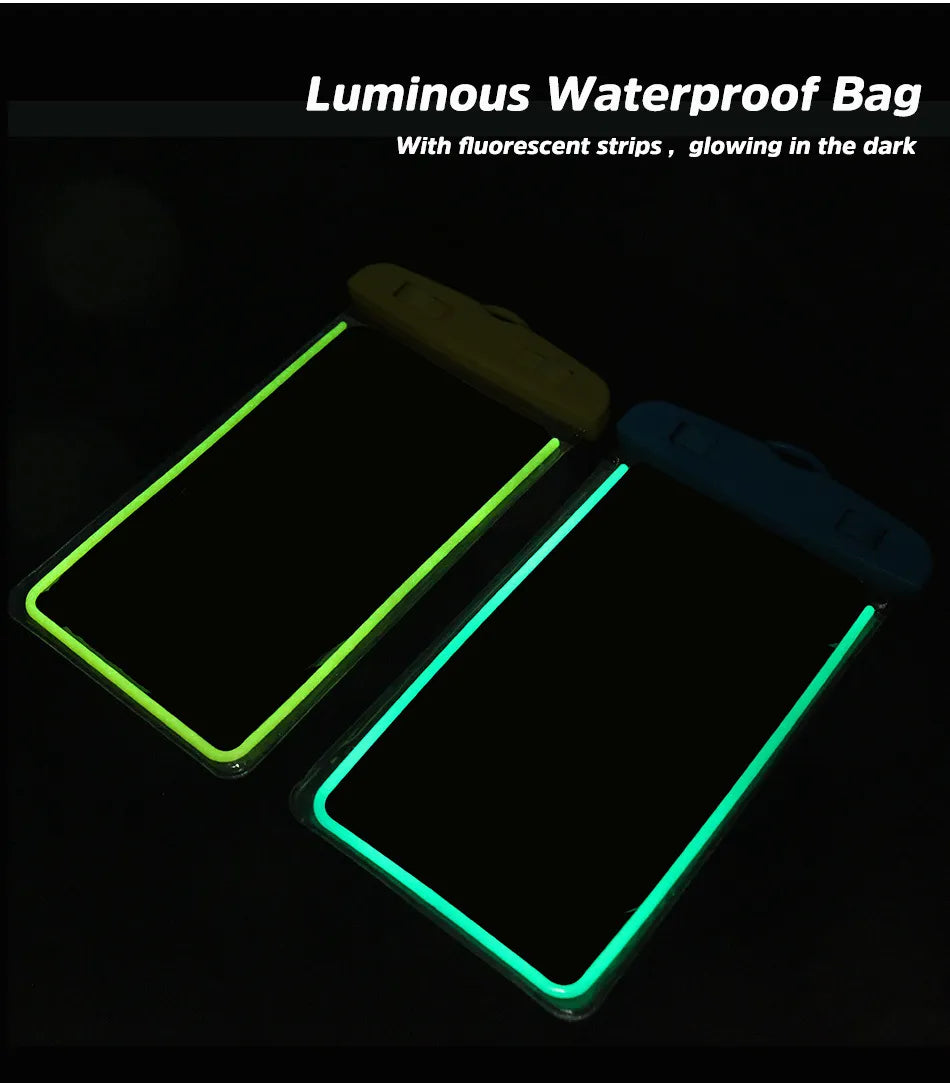 Swimming Bags Waterproof Phone Case Water proof Bag Mobile Phone Pouch PV Cover for iPhone 12 Pro Xs Max XR X 8 7 Galaxy S10