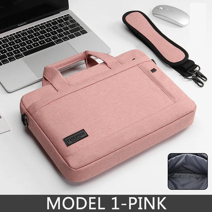 Business Laptop Bag Sleeve Case Shoulder Carrying Case For Macbook Air pro 13 14 15.6 17 inch ASUS Lenovo Dell Huawei handbag