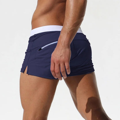 Low Waist Surf Trunks Sexy Swimwear for Men
