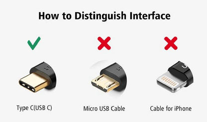 Type-C Android USB Endoscope Camera – 7.0mm Hard Cable Inspection Mini Camera for PC and Android Phones