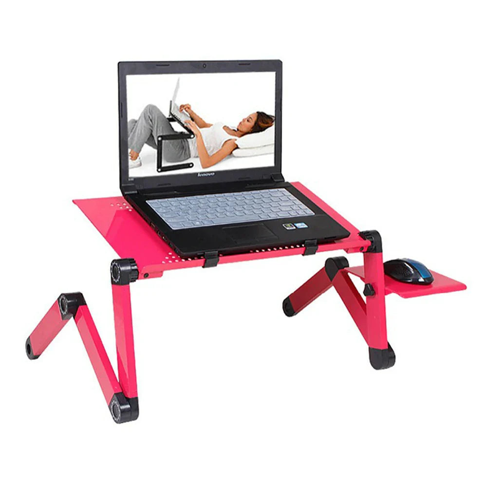 Adjustable Laptop Desk Stand – Work & Relax Anywhere!
