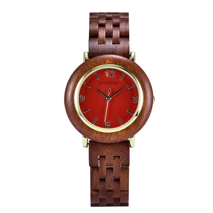 BOBO BIRD Women's Wooden Watch Fashion