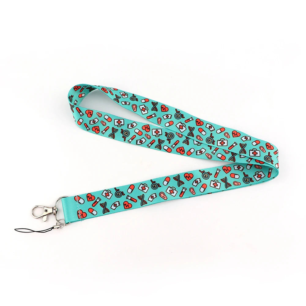 LB2290 Nurse Neck Strap Lanyards for ID Cards and Keys