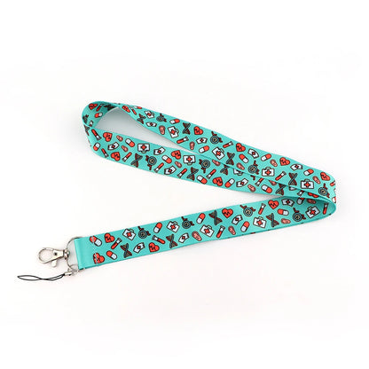 LB2290 Nurse Neck Strap Lanyards for ID Cards and Keys