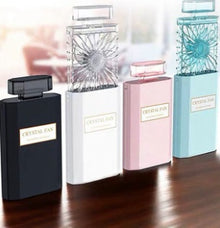 Handheld perfume fan
