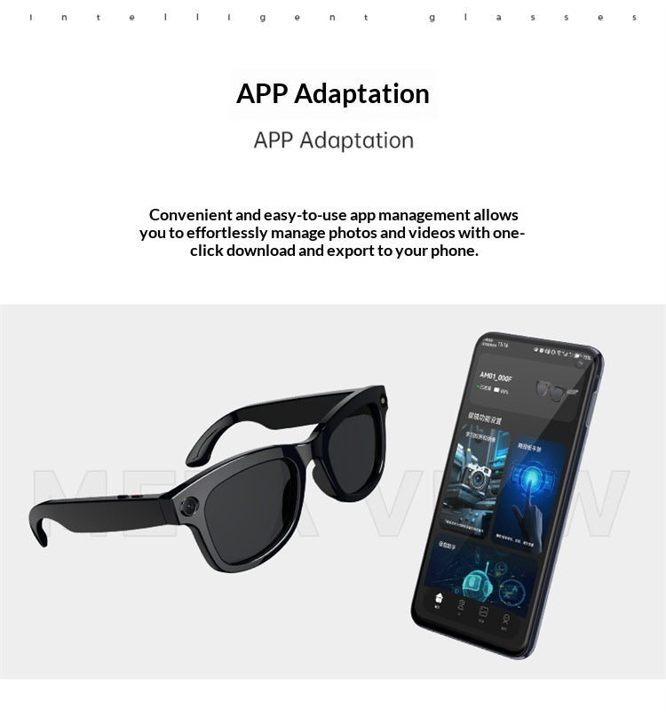 Smart Video Music Glasses