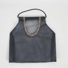 Hangable mesh vegetable bag