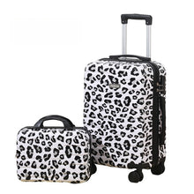 2 Piece Luggage Set Makeup Bag
