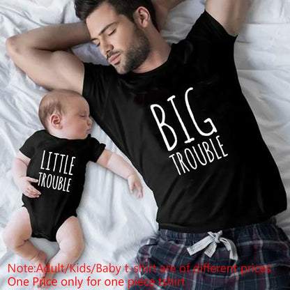 Matching Dad and Baby Daughter Tshirts