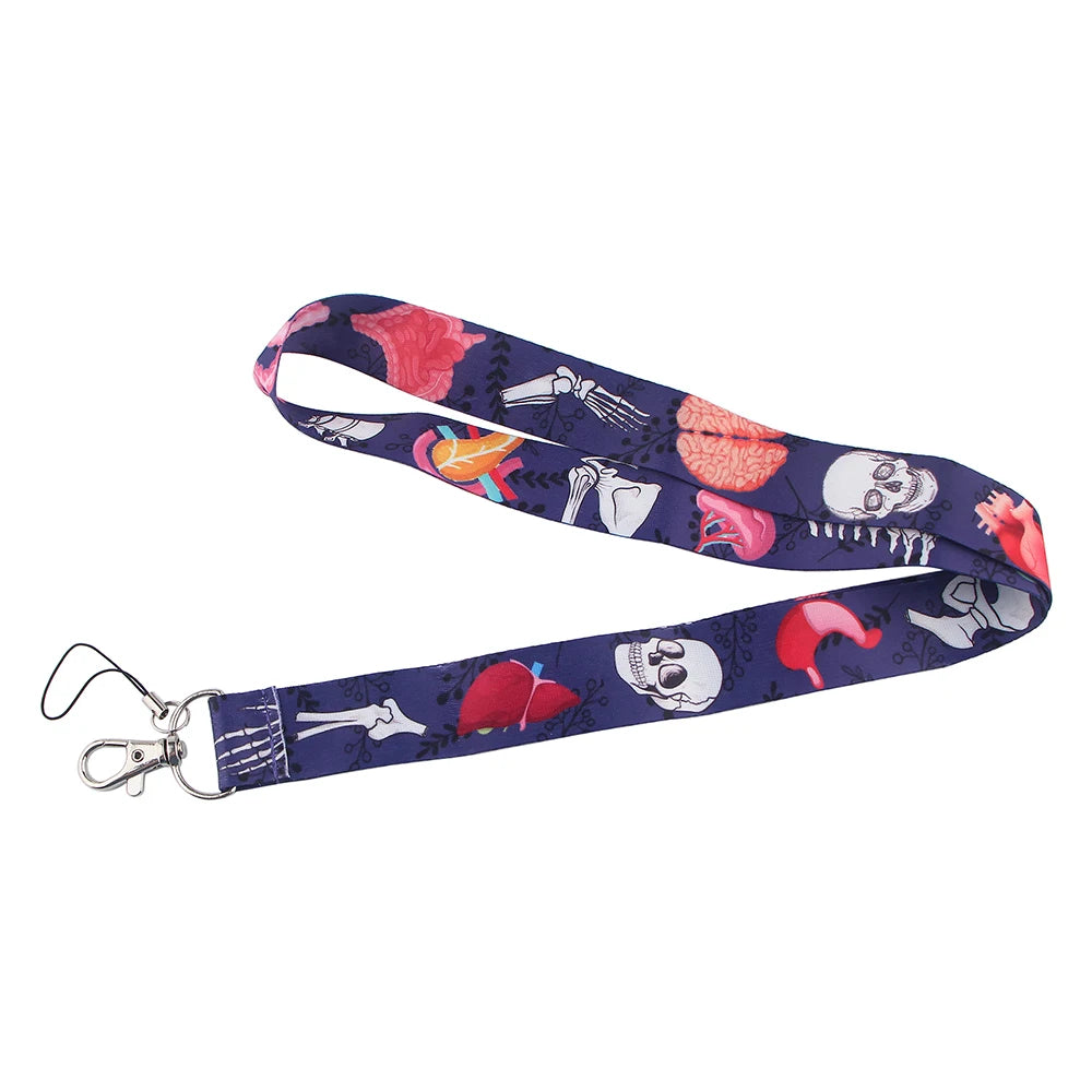 LB2290 Nurse Neck Strap Lanyards for ID Cards and Keys