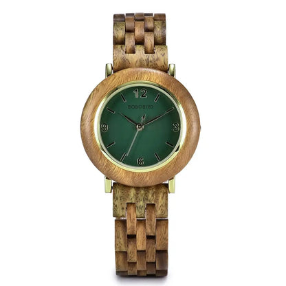 BOBO BIRD Women's Wooden Watch Fashion