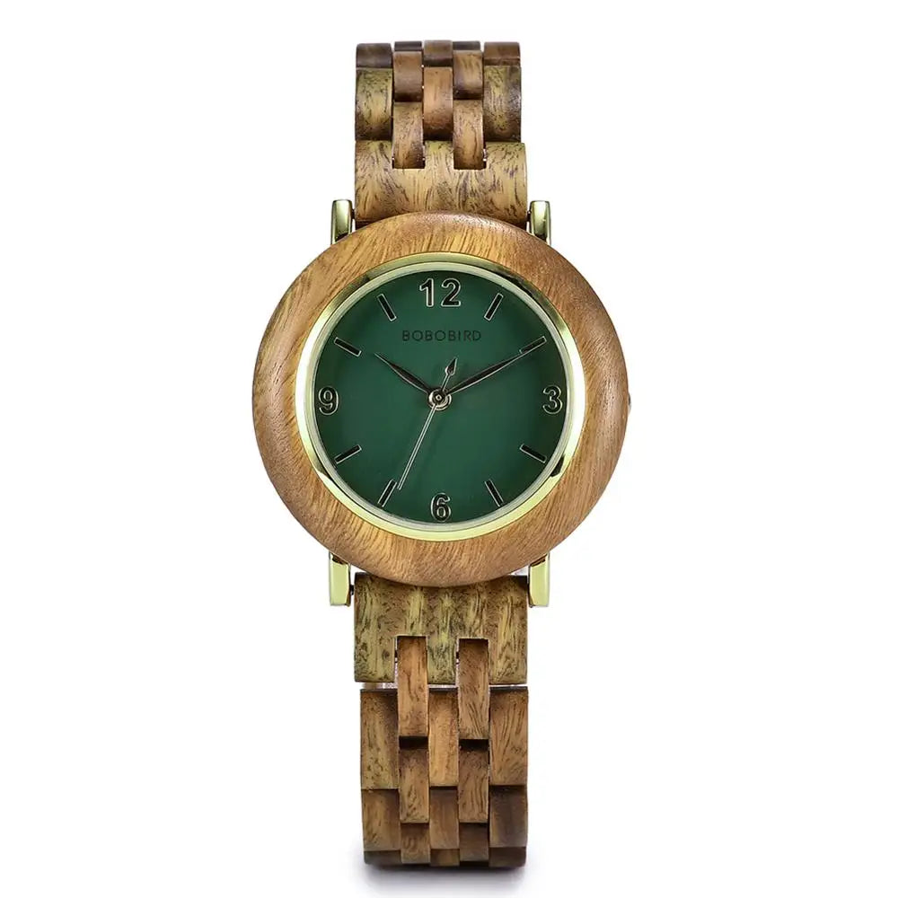 BOBO BIRD Women's Wooden Watch Fashion