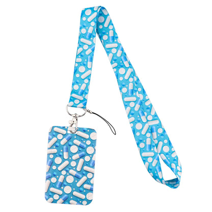 LB2290 Nurse Neck Strap Lanyards for ID Cards and Keys