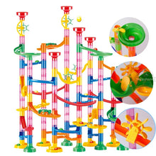 Marble Run Race Track Building Blocks Kids 3D Maze Ball Roll Toy