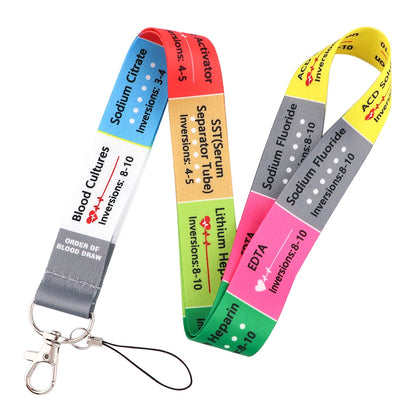 LB2290 Nurse Neck Strap Lanyards for ID Cards and Keys