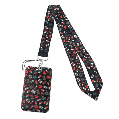 LB2290 Nurse Neck Strap Lanyards for ID Cards and Keys