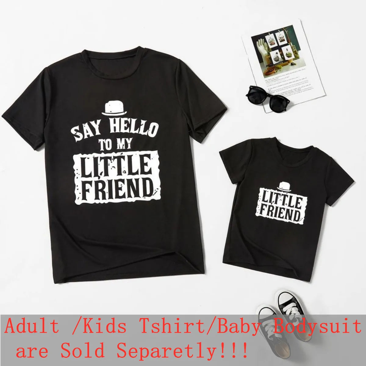 Matching Dad and Baby Daughter Tshirts