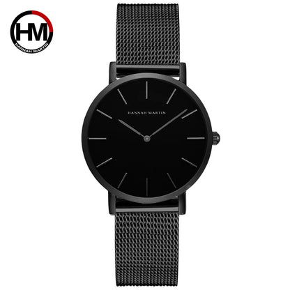 Affluent Steel Mesh Japan Quartz Watch
