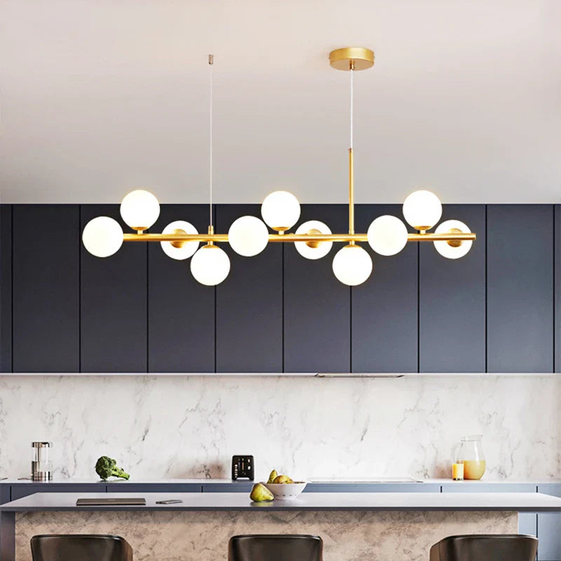  Gold LED Pendant Lamp