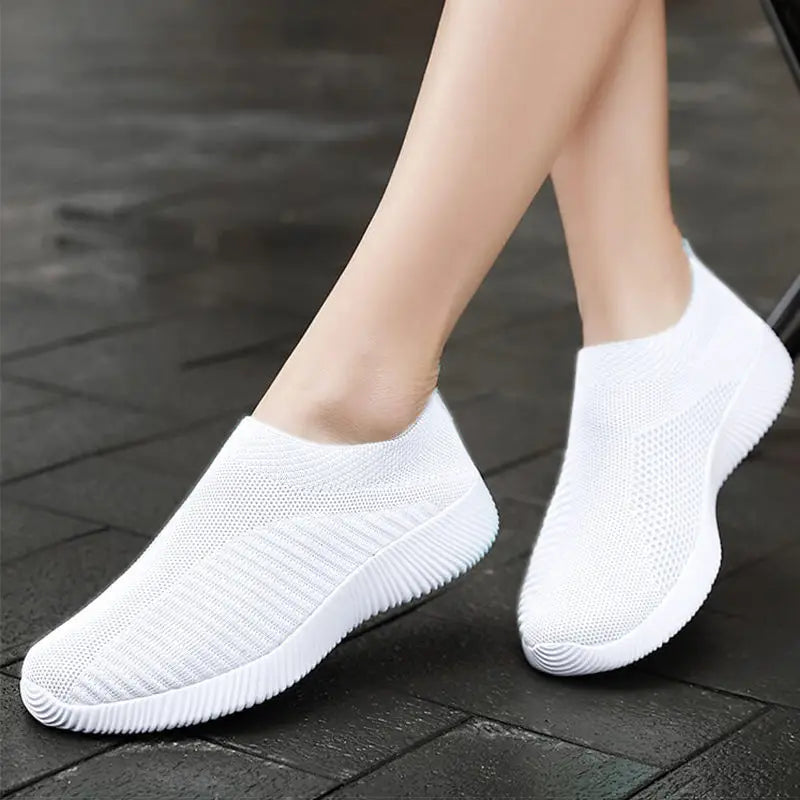 Women’s Slip-On Vulcanized Shoes for Comfort and Style