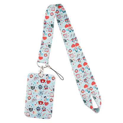 LB2290 Nurse Neck Strap Lanyards for ID Cards and Keys