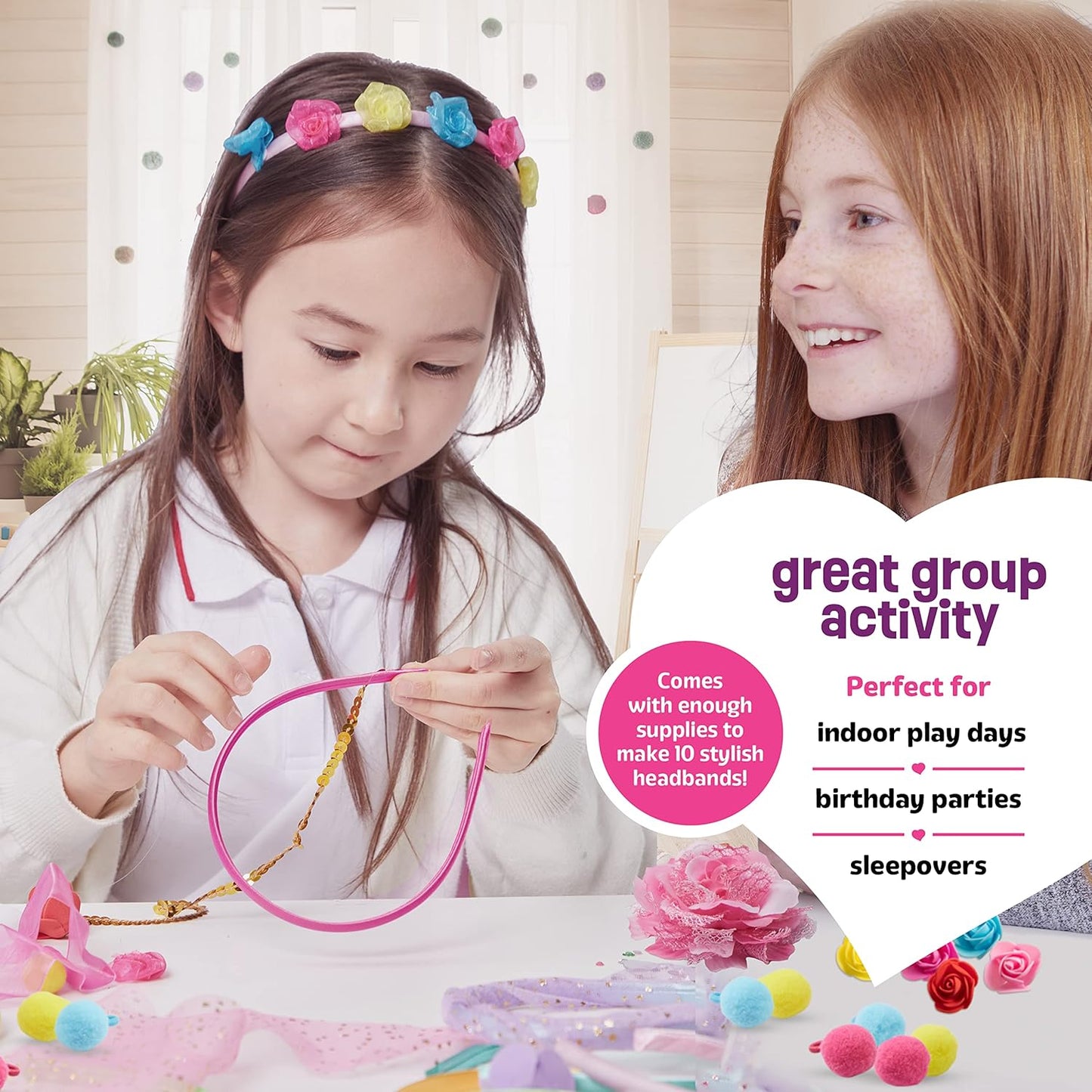 Headband Making Kit for Girls