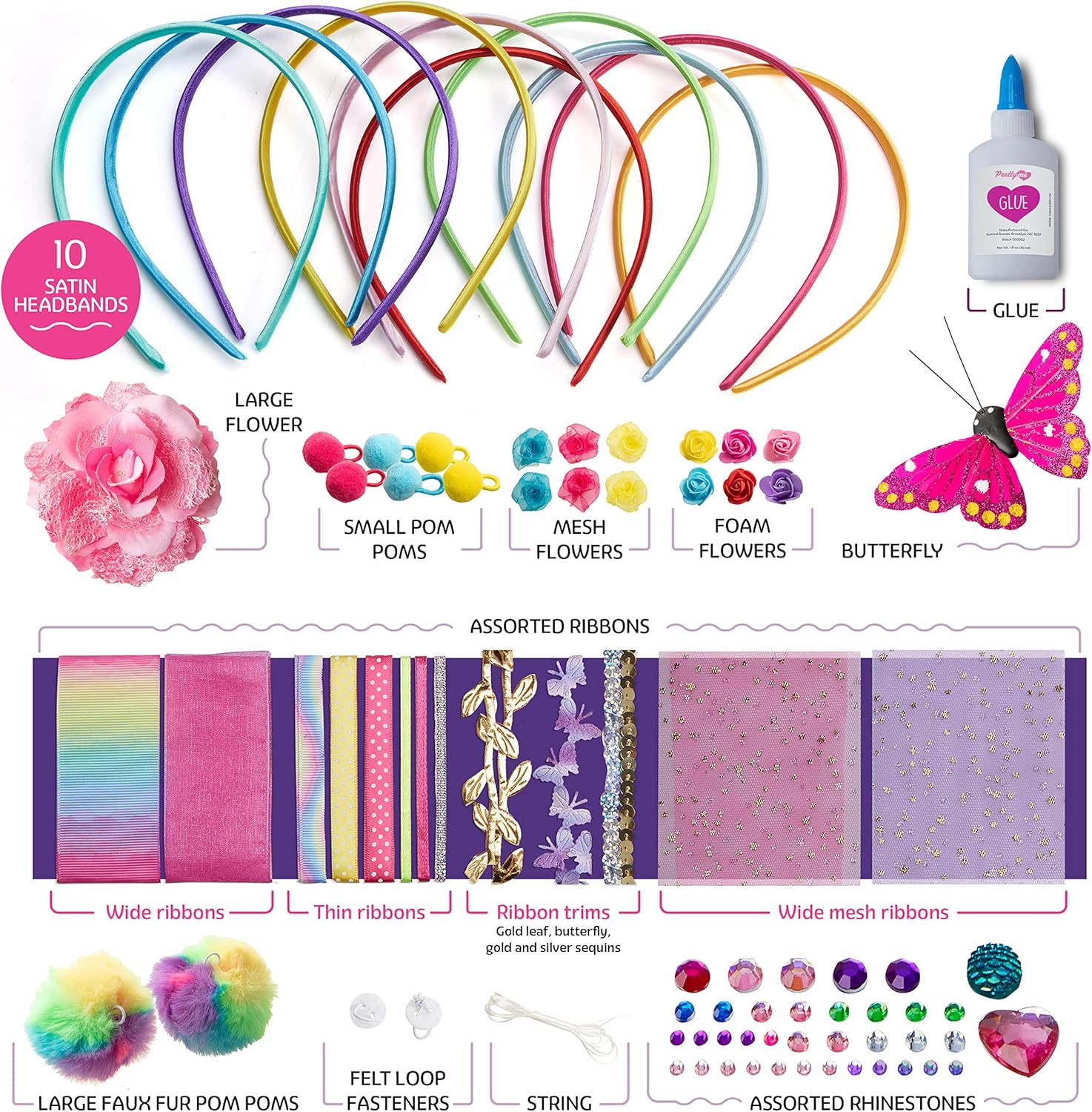 Headband Making Kit for Girls 