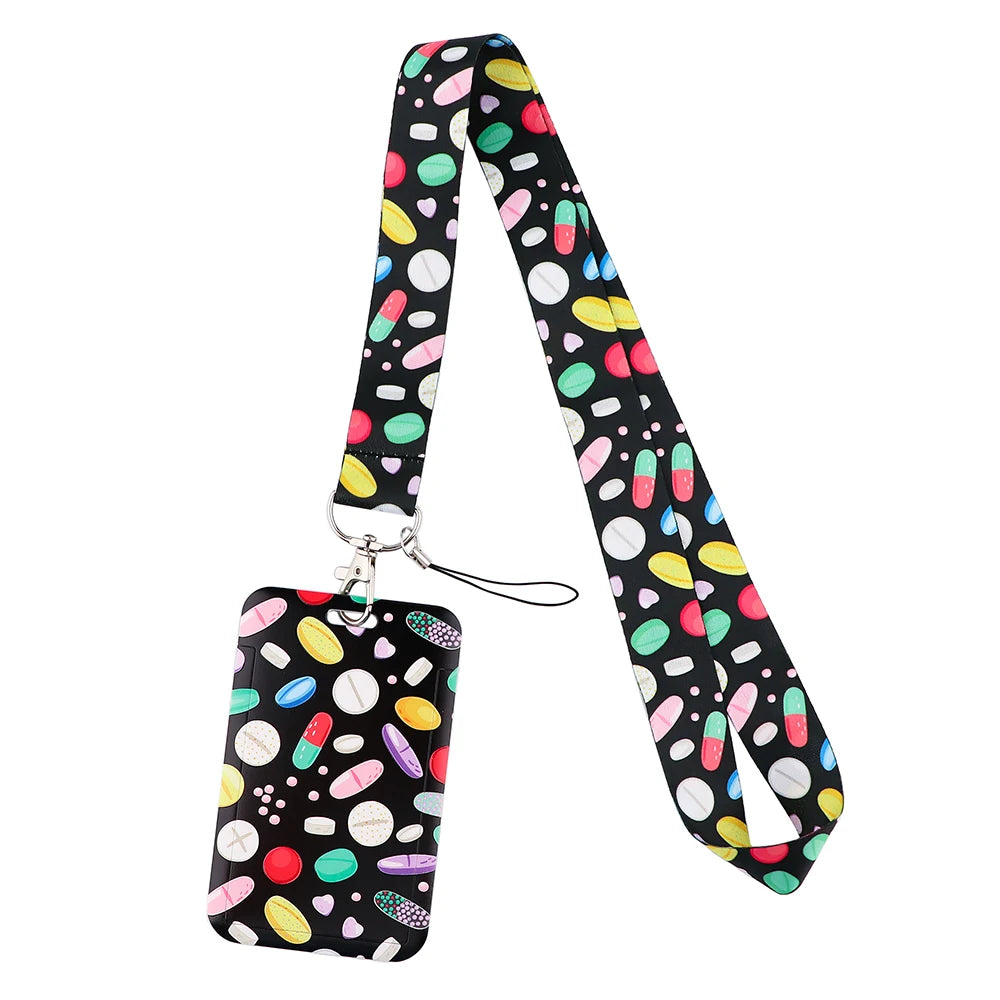 LB2290 Nurse Neck Strap Lanyards for ID Cards and Keys