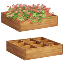 Herb Garden Raised Bed Solid Wood