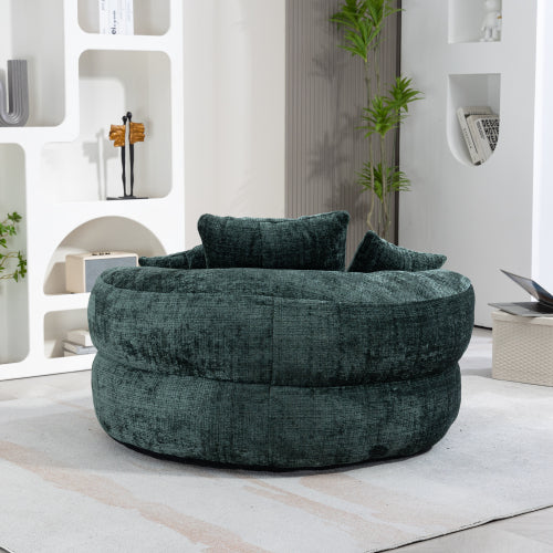 High back bean bag