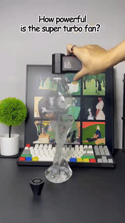 High speed electric air blower for cleaning electronics and home use