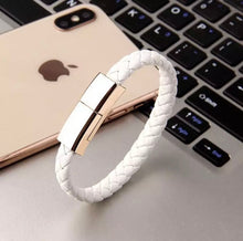 Bracelet USB charging Cable Data Charging Cord For iPhone Android and Type-C