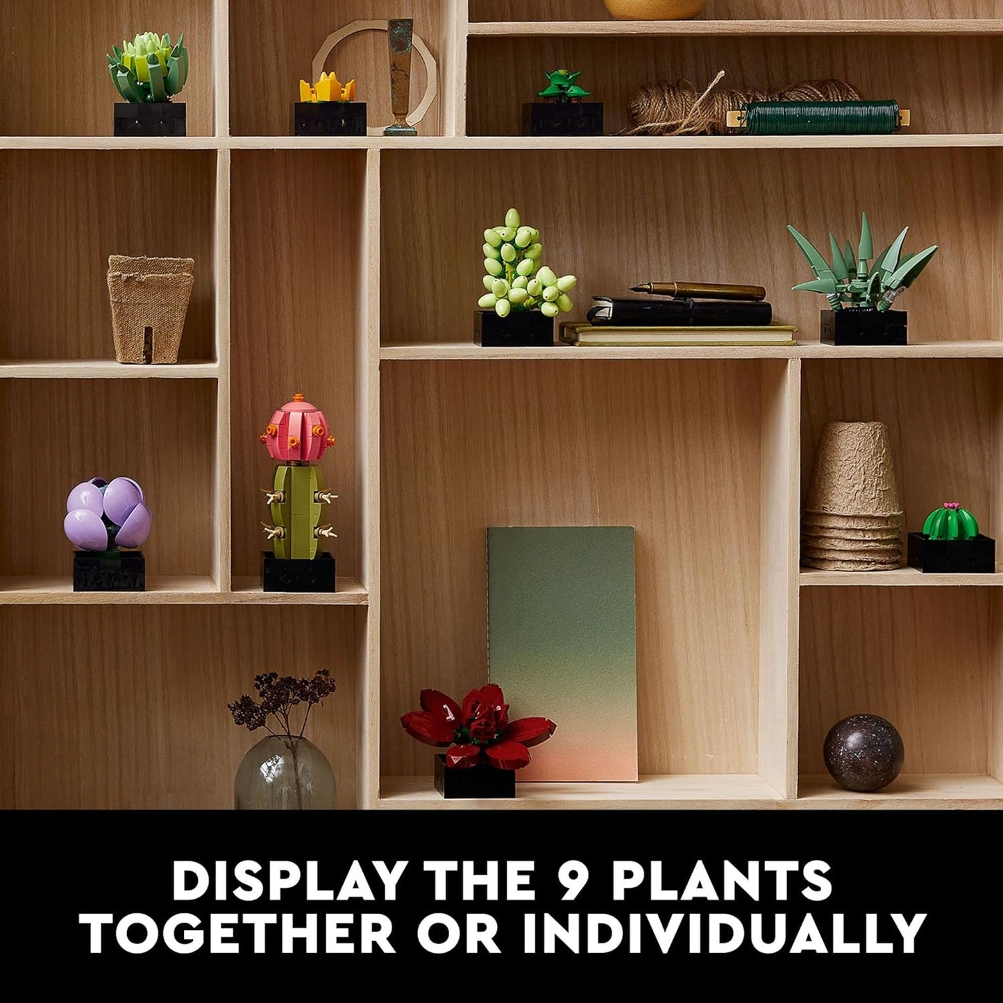 Icons Succulents Artificial Plant Set for Adults