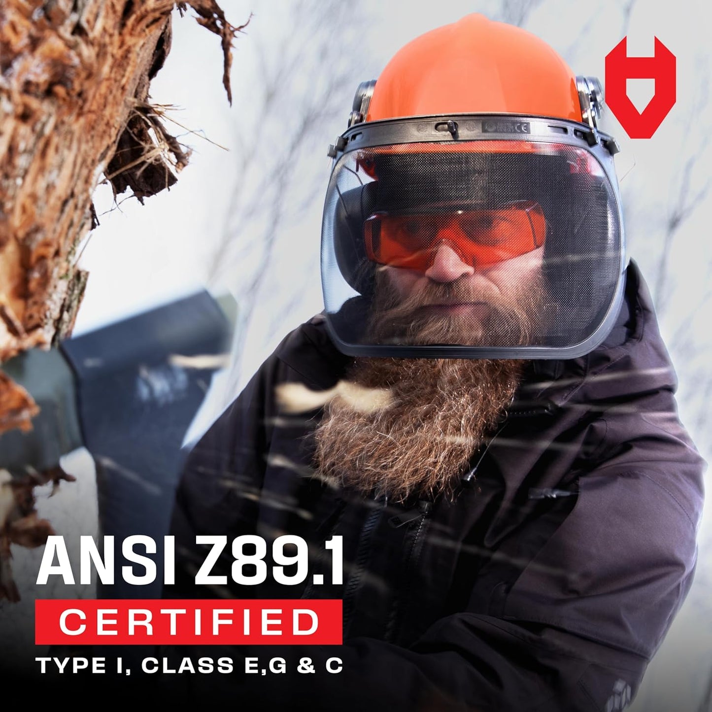  Industrial Chainsaw Helmet