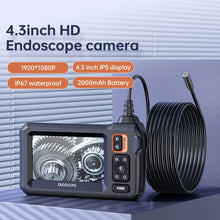 Industrial endoscope camera with waterproof LED inspection for pipe and engine repair