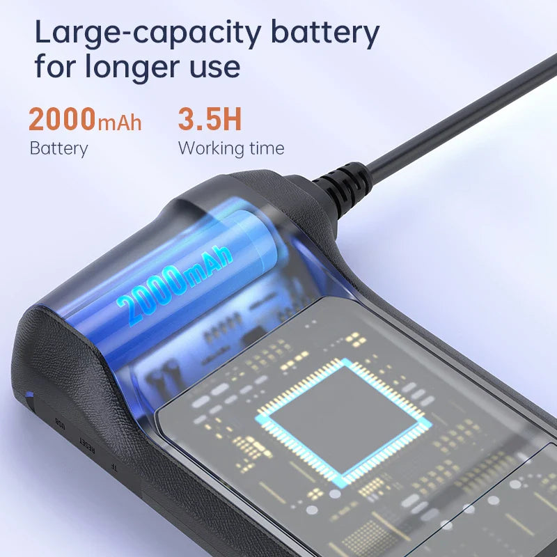 Industrial endoscope camera with waterproof LED inspection for pipe and engine repair