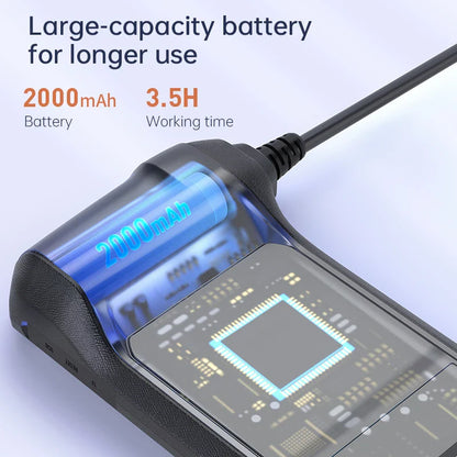 Industrial endoscope camera with waterproof LED inspection for pipe and engine repair