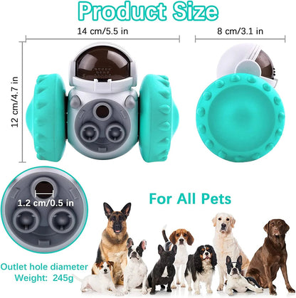 Interactive slow feeder toy for pets to promote healthy eating